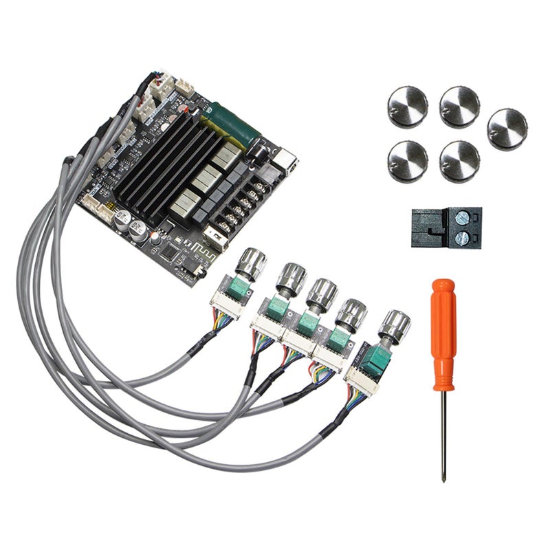 100W 2.1 قناة مكبر الصوت الرقمي وحدة 200W مخرج ووفر 5.1 شريحة 15M نقل لاسلكي - Image 2