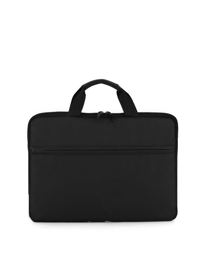 Strapless Laptop Sleeve,15.6 Inch Water Resistant Durable Computer Carrying Case,15.6 inch for HP, Dell, Acer Aspire, Asus Notebook, Laptop Protective Case with Pocket,Handle（Black）  - Image 1
