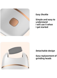 Bukela New Electric Feet Callus Removers Rechargeable, 2024 Upgrade Portable Electronic Foot File Pedicure Tools, Electric Callus Remover Kit,Professional Pedi Feet Care  - Image 5