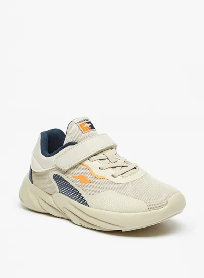 kangaROOS Kangaroos Boys' Textured Casual Sneakers With Hook And Loop Closure