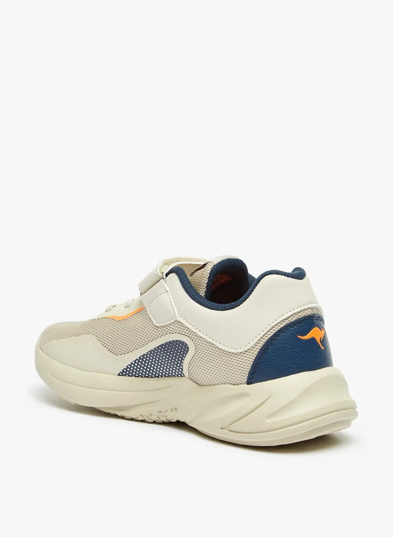 kangaROOS Kangaroos Boys' Textured Casual Sneakers With Hook And Loop Closure