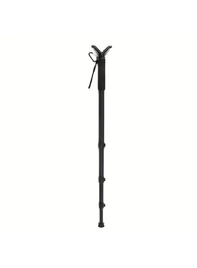 Professional Aluminum Hunting Camera Monopod HTPM001 360 Rotation Adjustable Height Portable - Image 2