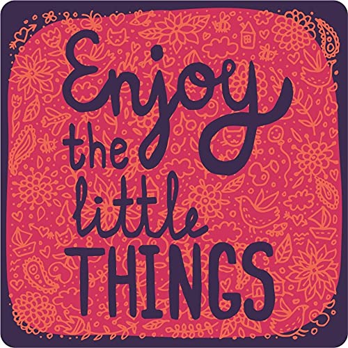 Skywalk Enjoy The Little Things Wooden Fridge Magnet,Perfect for Gifting and Decoration - Image 3