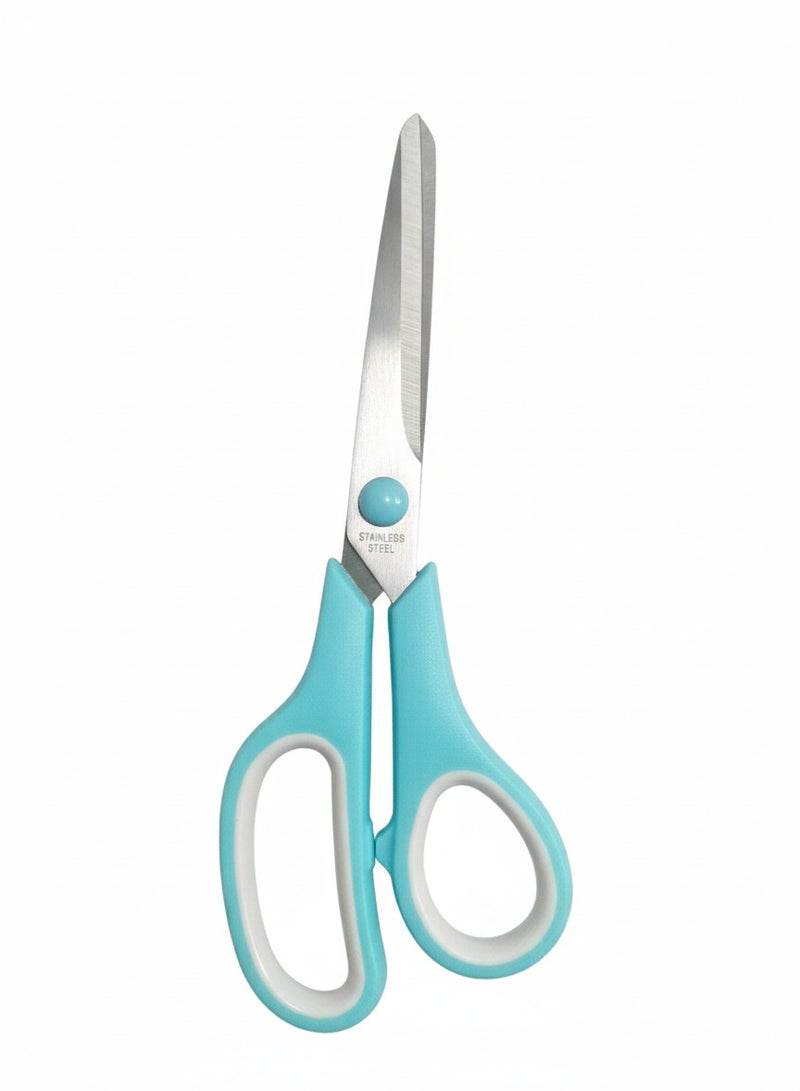 Stationery Scissors for Crafting and Everyday Use 19cm - Green
