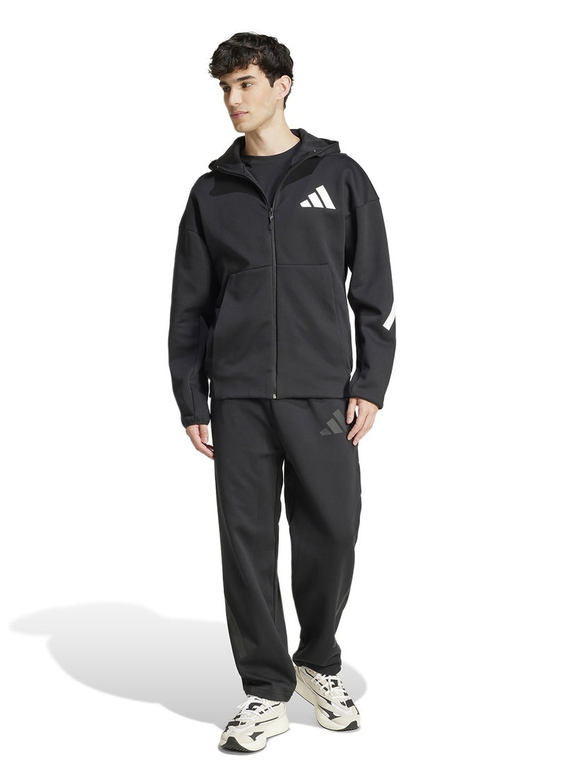 adidas بنطلون Z.N.E. بفتحات جانبية  - Image 4