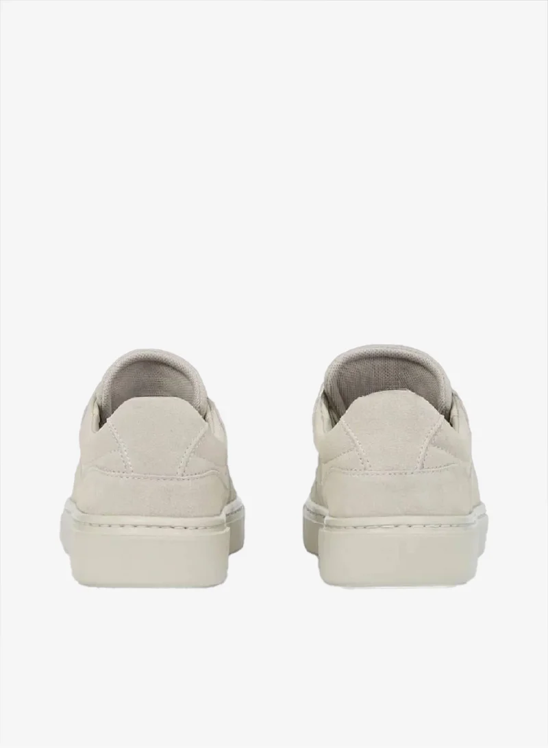 Calvin Klein Sand Pebble Suede Trainers for Women | Best Price UAE