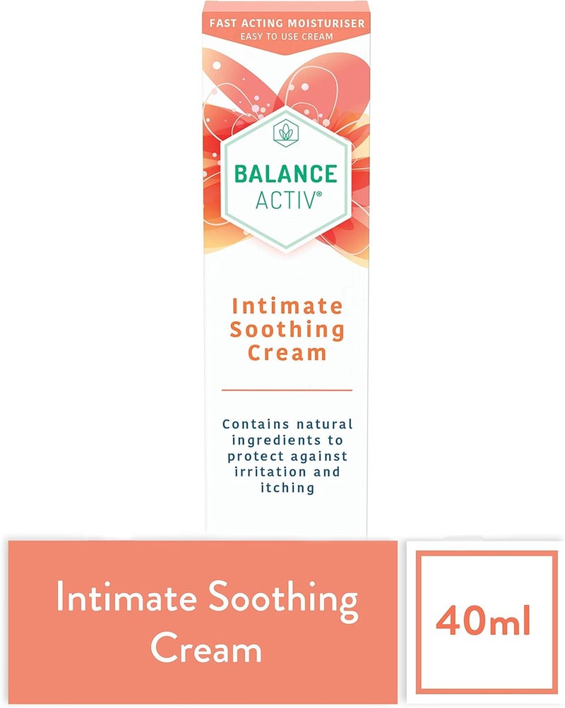 Balance Activ Intimate Soothing Cream FastActing Relief from Intimate Irritation for Women Soothes Itching Redness Soreness 2 Pack of 40mL Tubes - Image 4