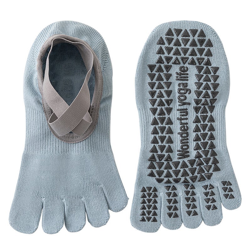 5-Toe Yoga Pilates Socks - Image 5