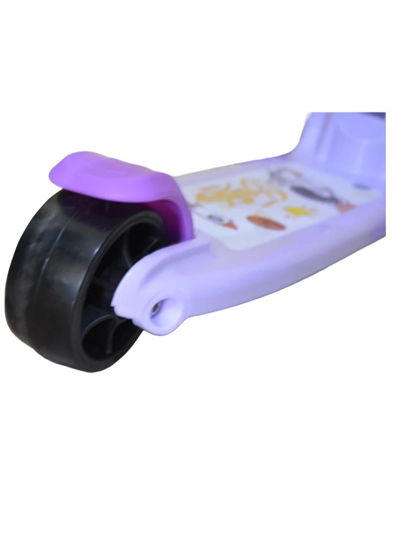 Scooter  Kids Purple Scooter with Fun Character – Safe & Durable Ride for Children - Image 4
