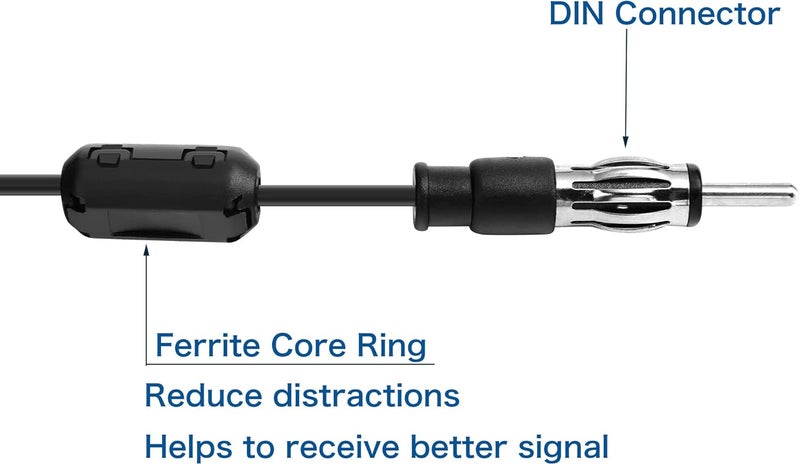 CHHLIUT GF-link AM FM Hidden Windshield Antenna for Vehicle Car Radio Truck - Image 5