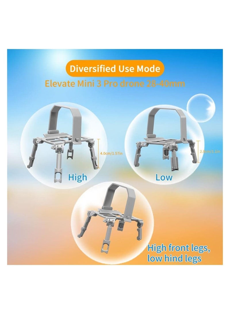 Excefore Mini 3 Pro Extender Landing Gear, Support Protector Holder Compatible with DJI Mavic Mini 3 Pro - Image 2