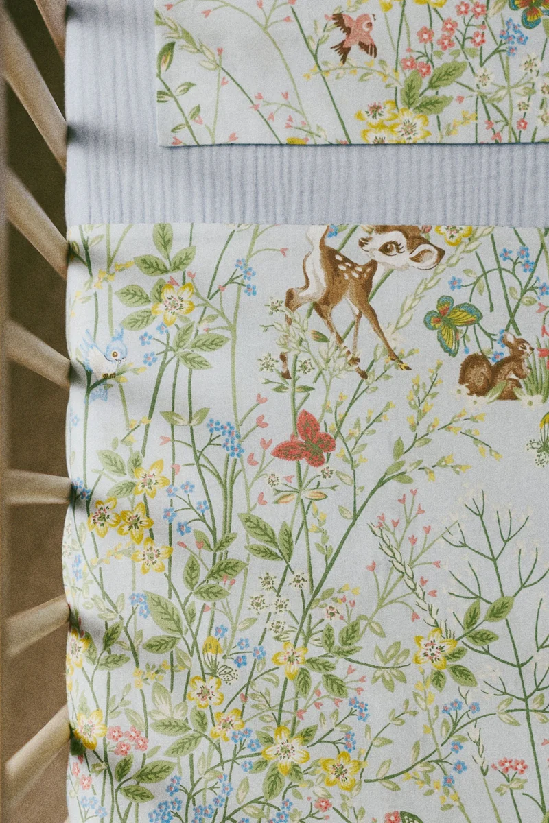 اتش اند ام طقم غطاء لحاف المهد