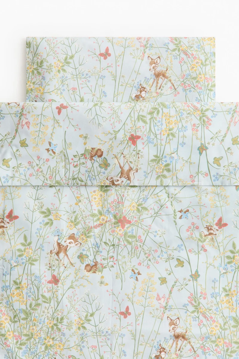 اتش اند ام طقم غطاء لحاف المهد