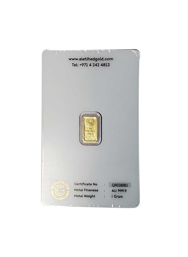 ETIHAD Al Etihad - Lily 1g Gold Bar - Image 2