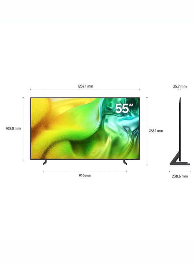سامسونج Samsung 55 Inch Neo QLED 4K TV, QN1EH, Quantum Mini LED, HDR 10+, Motion Xcelerator, Adpative Sound+, AirSlim, Real QLED with 100% Color Volume, Smart TV, QA55QN1EHAUXZN (2026 - UAE Version) QA55QN1EHAUXZN black - Image 3