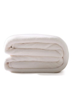 Moon Flannel Microfiber Sofa Blanket, Luxury Light Silver Throw Blanket, King Size Lightweight and Comfortable for Bed and Sofa, Super Soft and Warm Solid Color  - Image 3