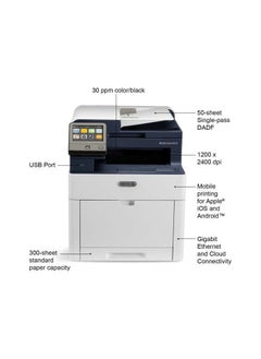 xerox Xerox WorkCentre 6515v_Dn - Multifunction Color Printer | Copy, Print, and High-Performance Efficiency  - Image 3