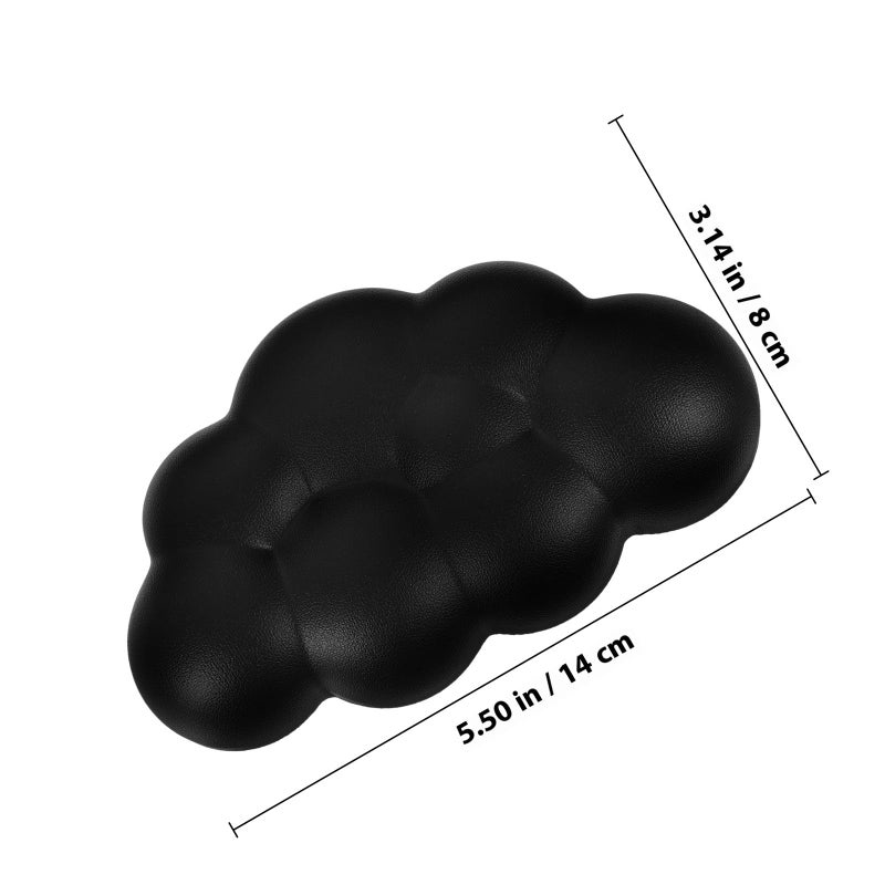 Ergonomic Keyboard And Mouse Wrist Rest Set With Soft Cushion Non Slip Desk Pad - Image 3