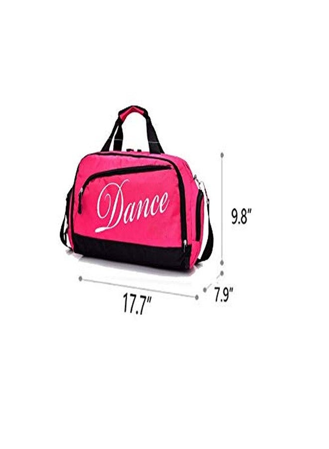WVMKOR Women's Dance Duffle Bag Girls' Ballet Bag (Rose) - Image 2