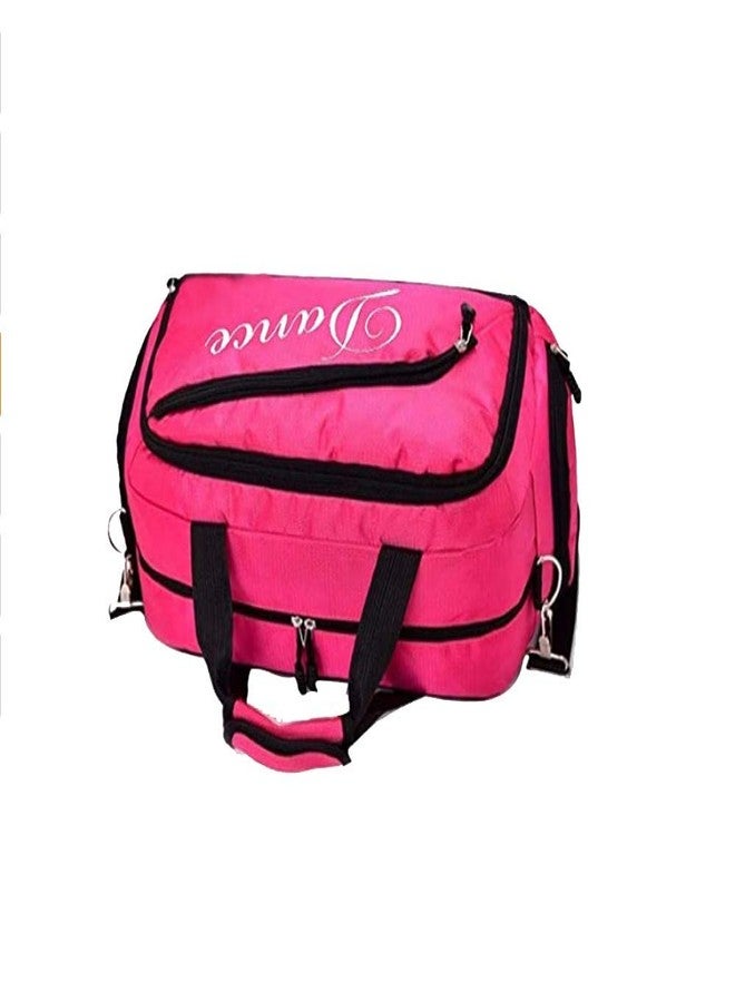 WVMKOR Women's Dance Duffle Bag Girls' Ballet Bag (Rose) - Image 4