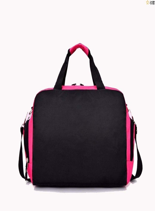 WVMKOR Women's Dance Duffle Bag Girls' Ballet Bag (Rose) - Image 3