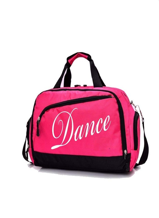 WVMKOR Women's Dance Duffle Bag Girls' Ballet Bag (Rose) - Image 1