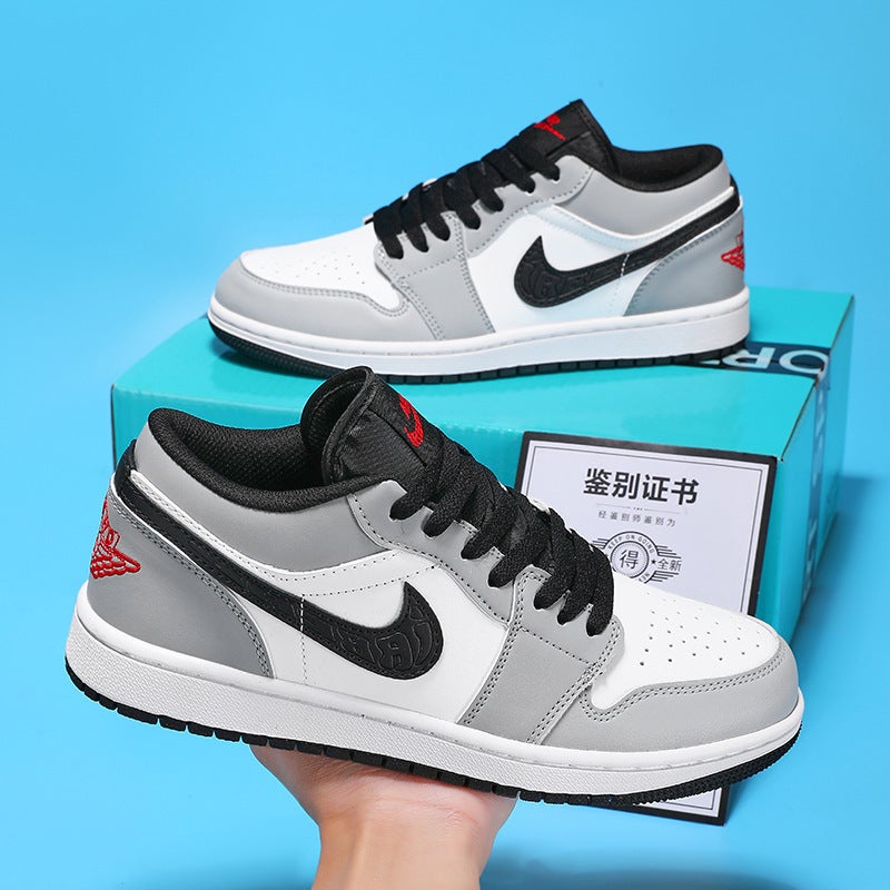 Putian Aj Men'S Shoes Black And White Panda Men'S Aj1 Low-Top All-White Air Force One Women'S Plate Shoes - Image 4