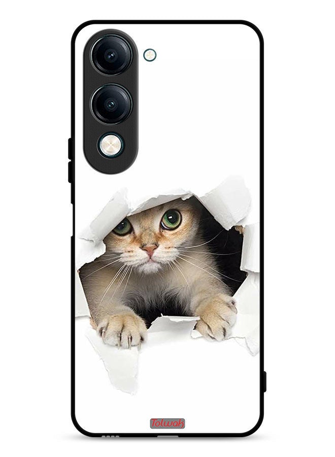 Tolwak vivo Y04 Protective Case Cover Cat Appearing - Image 1