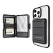 Pelican MagSafe Wallet for iPhone Heavy Duty MILSTD SnapOn Phone Magnetic Wallet and Phone Card Holder Detachable and Slim Hard Case for iPhone 17 Pro Max 16 Pro Max15141312Pixel 10 Black - Image 2
