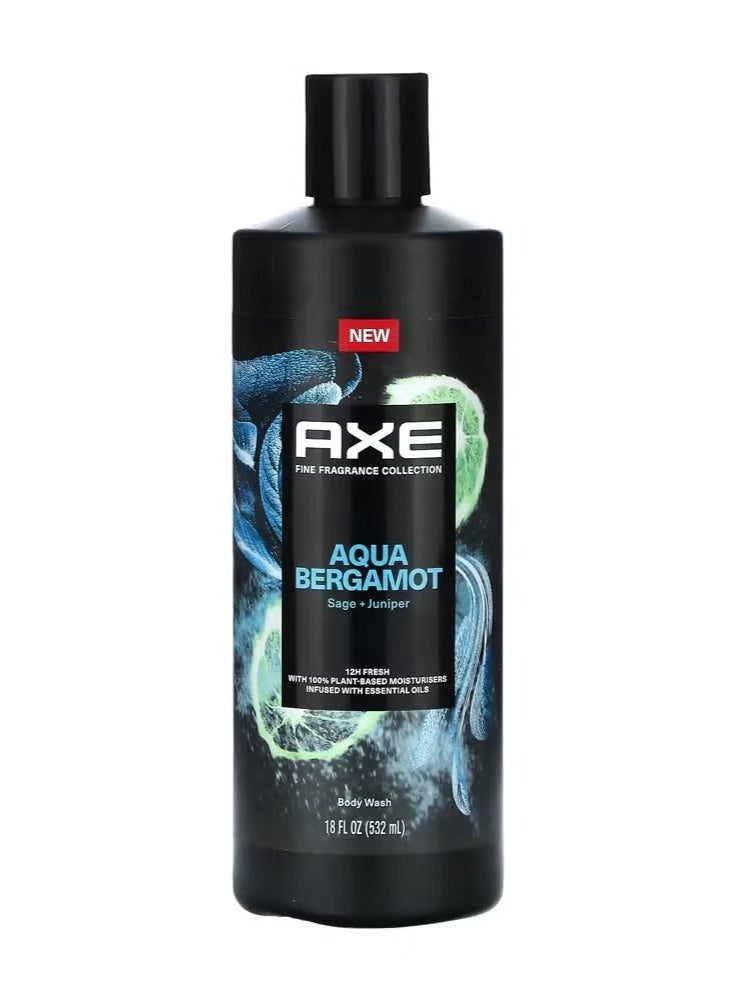 Axe Aqua Bergamot Sage+Juniper Body Wash 532ml