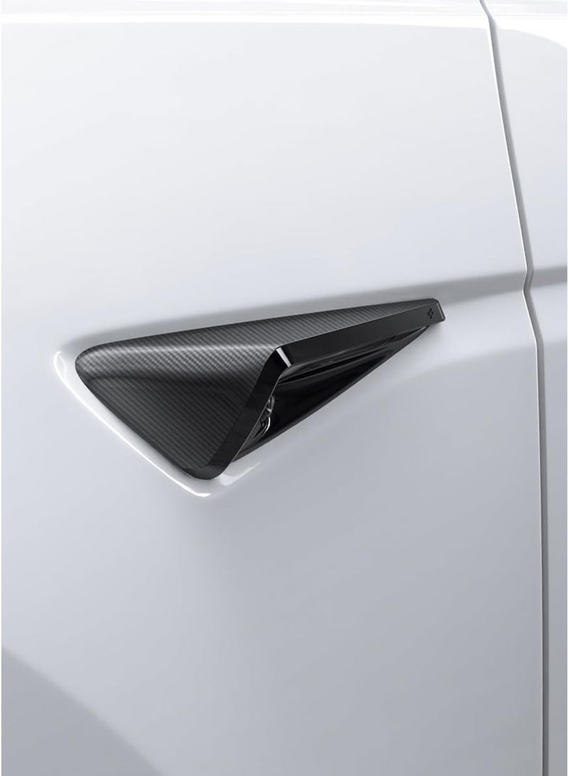 Spigen Tesla Model Y 2025 Juniper Model 3 Highland 2024 2025 Pages Camera Cover Pack of 2, Compatible with Tesla Model Y Juniper 2025 and 3 Highland 2024 2025 - Carbon - Image 1