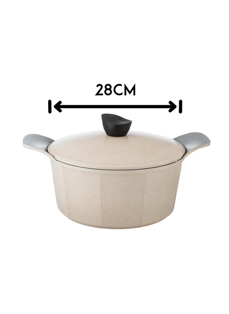 LAHOYA - 9-piece cookware set made of high-quality granite with Korean materials and specifications and Saudi industry - Image 1