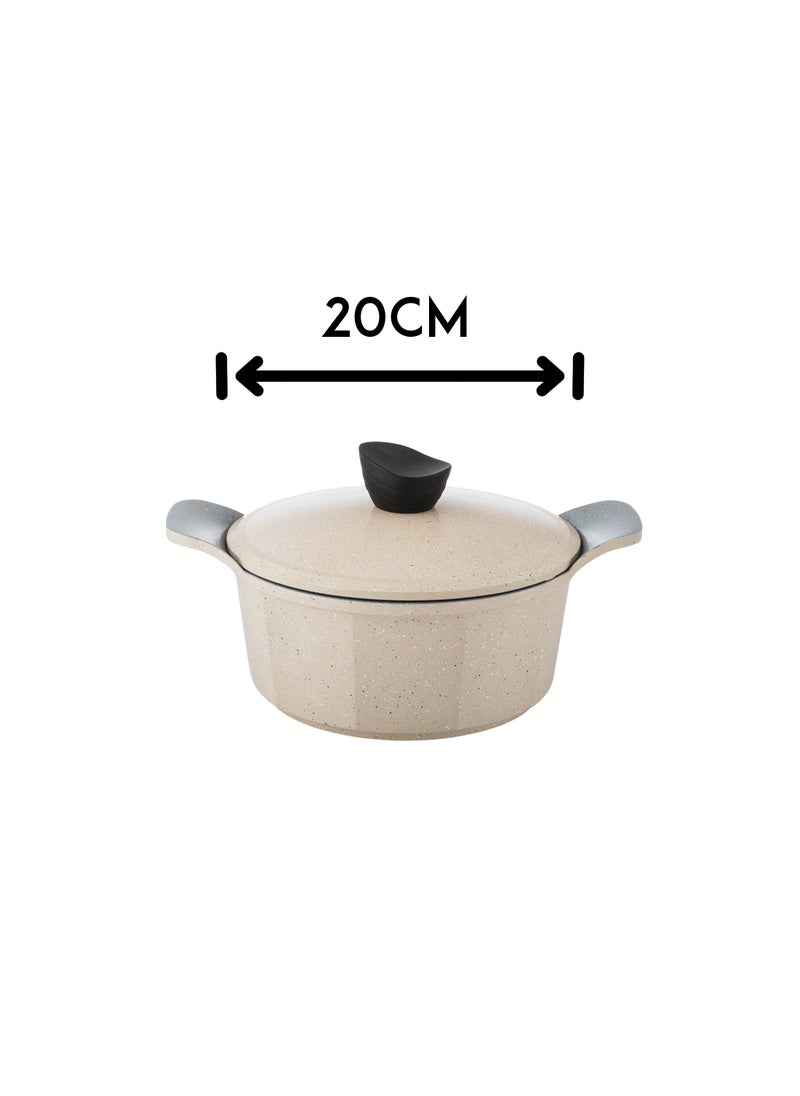 LAHOYA - 9-piece cookware set made of high-quality granite with Korean materials and specifications and Saudi industry - Image 1