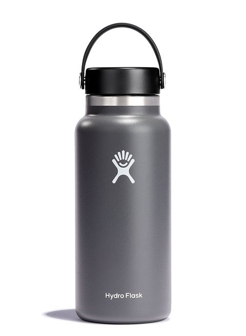 32 oz Wide Mouth with Flex Cap Stainless Steel Reusable Water Bottle - Vacuum Insulated, Dishwasher Safe, BPA-Free, Non-Toxic