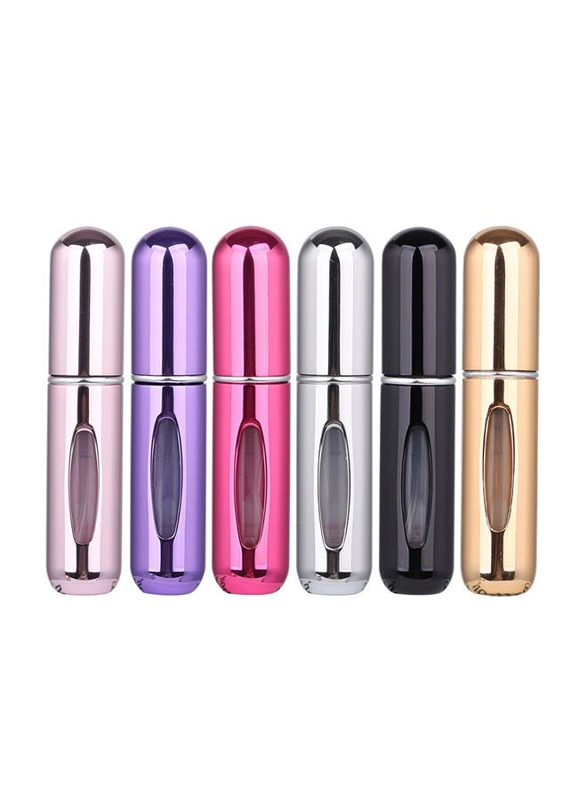 ZCM-HAPPY - 6-piece refillable perfume spray bottle set portable spray bottle glossy 5ml - Image 1