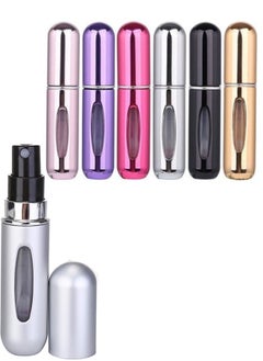 ZCM-HAPPY 6-piece refillable perfume spray bottle set portable spray bottle glossy 5ml  - Image 1