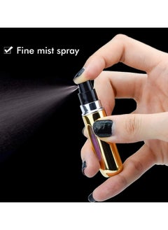ZCM-HAPPY 6-piece refillable perfume spray bottle set portable spray bottle glossy 5ml  - Image 4