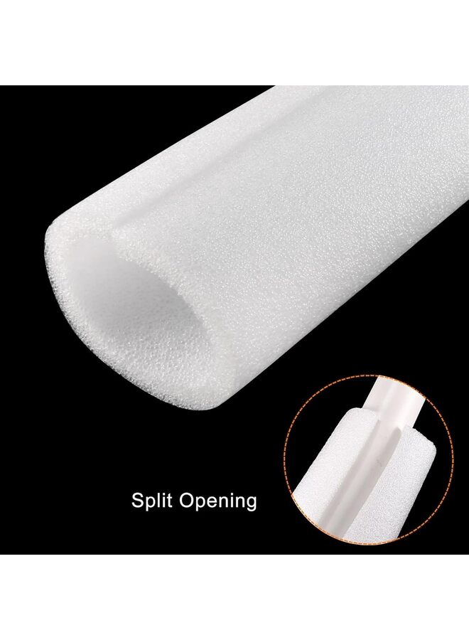 أنابيب عزل الأنابيب، أنابيب رغوية معزولة للحفاظ على الحرارة، لدعم قبضة المقبض، لأنابيب المياه وأنابيب تكييف الهواء 3.28 قدم - Image 3