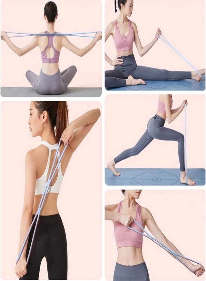 Ndola 8-Shaped Resistance Band Tension Rope Sports Home Beauty Shoulder Open Back high Elastic Elastic Band Yoga Fitness tensioner Rope - Image 4