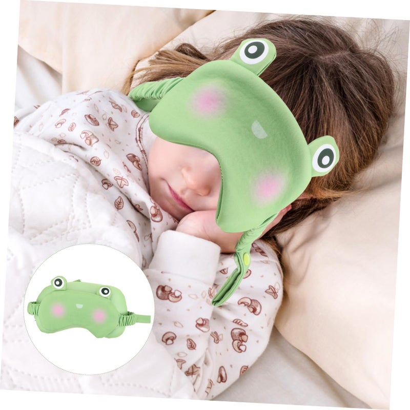 Cartoon Animal Eye Mask Neck Pillow Soft Plush Travel Support for Adults Kids Naps - Image 4