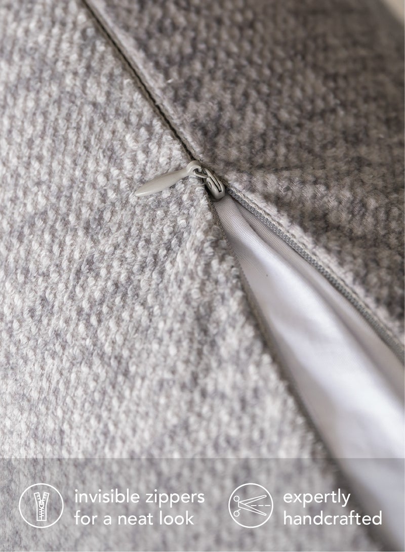 لحظة أغطية وسائد أريكة 30x50 سم لأريكة سرير وسائد زخرفية أغطية وسائد لونين قماش قطني مزدوج العيار عبوة من 2 وسائد حديثة لأريكة غرفة النوم - Image 4