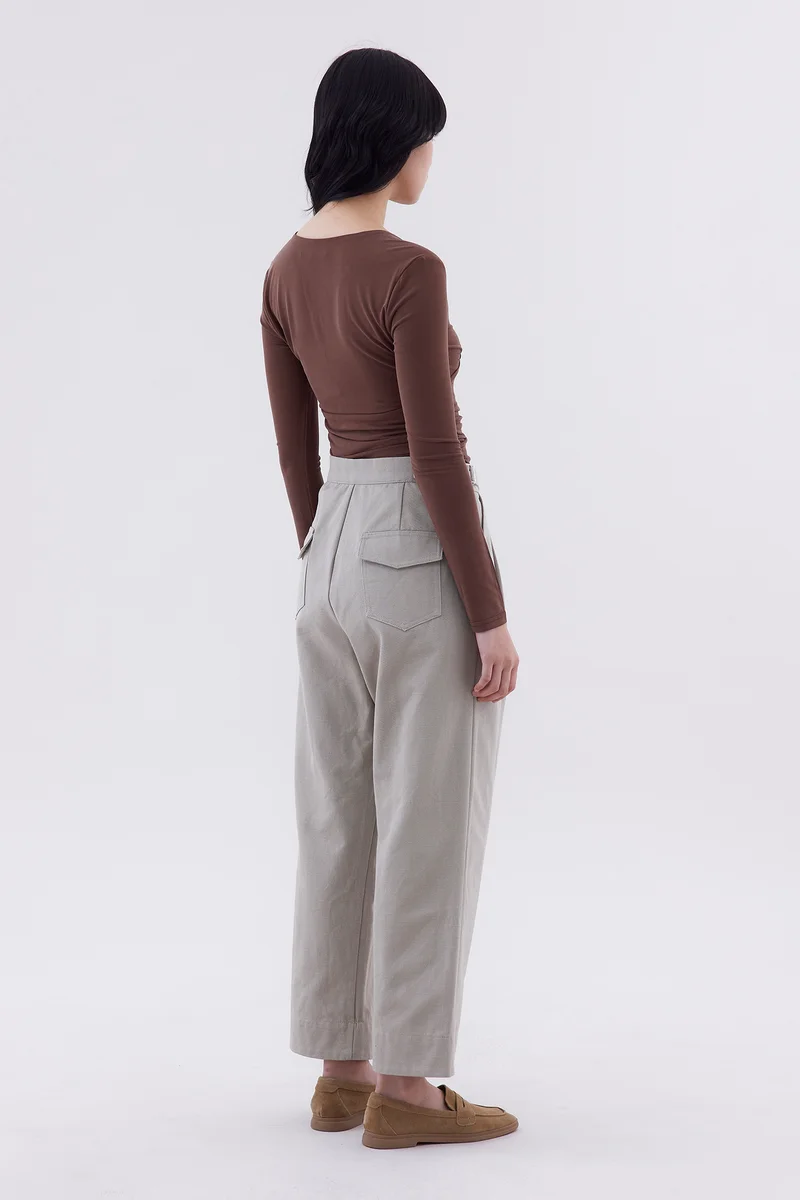 ذا اديتورز ماركت Henril High-Rise Pleated Pants