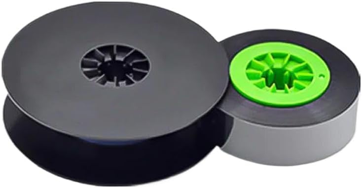 شريط حبر أسود 10 قطع متوافق مع طابعة MAX LETATWIN LM IR50B LM 550A E ID وآلة وضع العلامات الإلكترونية - Image 2