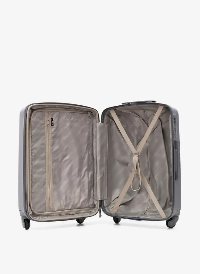 DKNY Men's 4-Wheel Hardcase Trolley Bag with Retractable Handle 24-M - Domestic