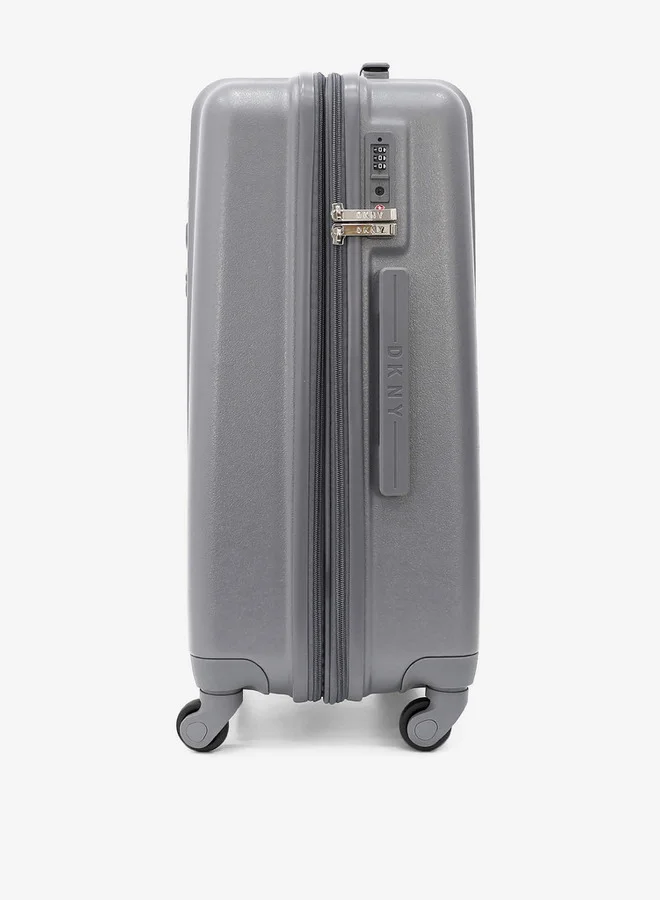 DKNY Men's 4-Wheel Hardcase Trolley Bag with Retractable Handle 24-M - Domestic