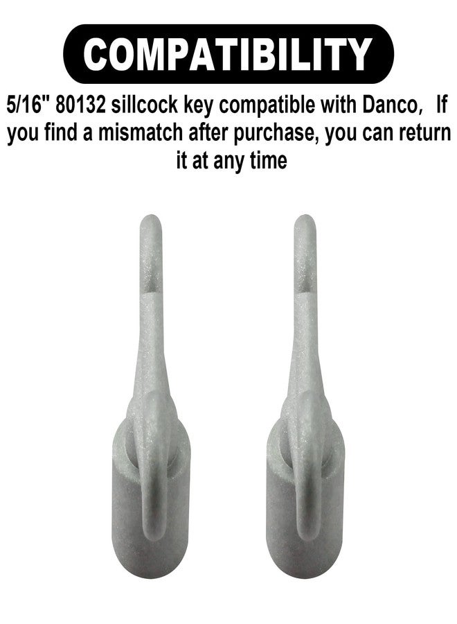 Aulpq 5/16 In Sillcock Key, Water Spigot Shut Off Outdoor Faucet Handle, Key -2 Pcs. - Image 4