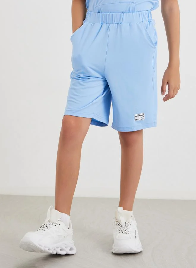 Styli Styli Hooded Oversized T-Shirt and Shorts Set