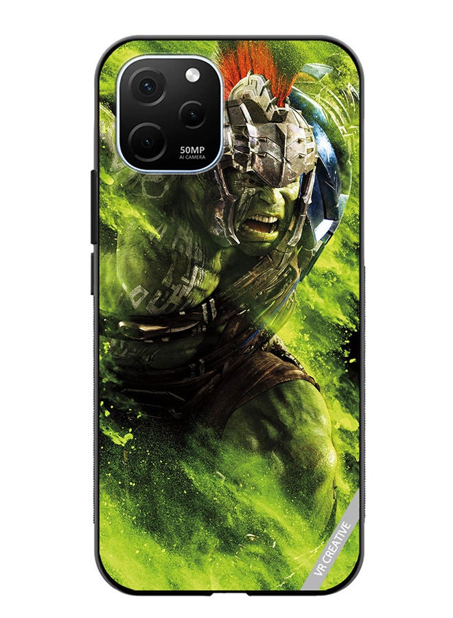 VR CREATIVE Protective Case Cover For Huawei Enjoy 50z Hulk Design Multicolour - Image 1