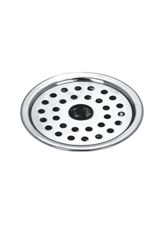 Swastik Three Piece Combo Offer Stainless Steel Kitchen Sink Waste Coupling 4" with PVC Long Socket Drain Pipe & Stainless Steel Drain Cover with Hole - Image 3