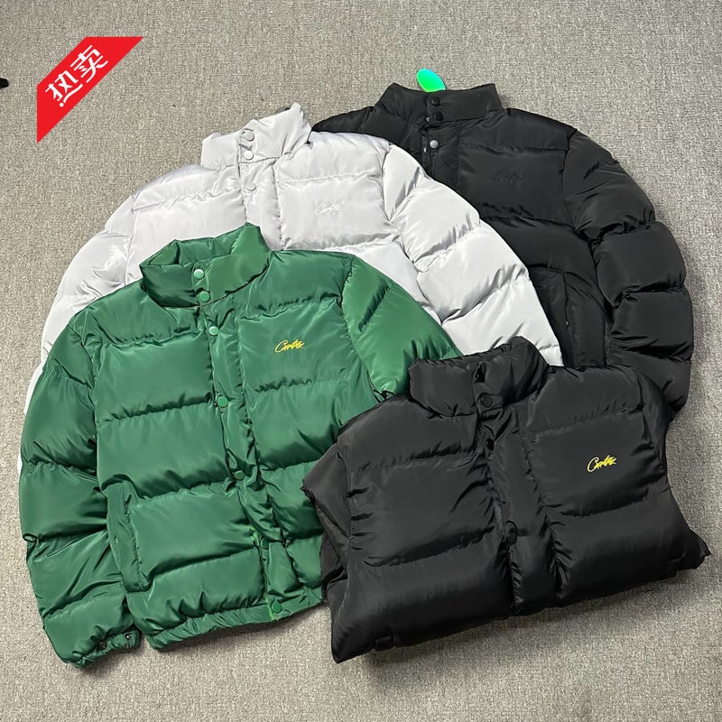 Trade Devilish American Hip-Hop Stand-Up Collar Cotton Jacket Loose-Fitting Unisex Couple Coat - Image 2